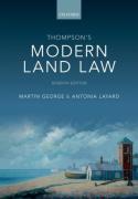 Cover of Thompson's Modern Land Law