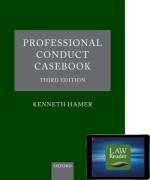 Cover of Professional Conduct Casebook 3rd ed: Digital Pack