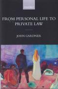 Cover of From Personal Life to Private Law