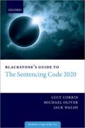 Cover of Blackstone's Guide to the Sentencing Code 2020