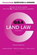 Cover of Concentrate Questions and Answers: Land Law