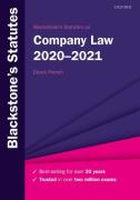 Cover of Blackstone's Statutes on Company Law 2020-2021