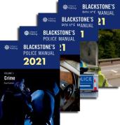 Cover of Blackstone's Police Manuals 2021: Four Volume Pack