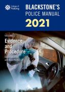 Cover of Blackstone's Police Manual 2021 Volume 2: Evidence and Procedure