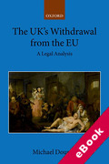 Cover of The UK's Withdrawal from the EU: A Legal Analysis (eBook)