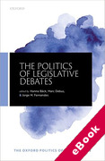 Cover of The Politics of Legislative Debate (eBook)
