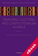 Cover of Democracy, Elections, and Constitutionalism in Africa (eBook)
