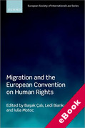 Cover of Migration and the European Convention on Human Rights (eBook)