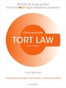 Cover of Concentrate: Tort Law - Revision and Study Guide (eBook)