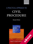 Cover of A Practical Approach to Civil Procedure (eBook)