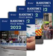 Cover of Blackstone's Police Manuals 2022: Four Volume Pack