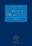 Cover of Blackstone's Criminal Practice 2022 (with Supplements 1, 2 & 3)