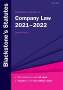 Cover of Blackstone's Statutes on Company Law 2021-2022