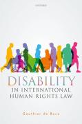 Cover of Disability in International Human Rights Law