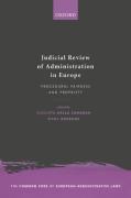 Cover of Judicial Review of Administration in Europe