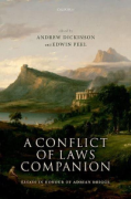 Cover of A Conflict of Laws Companion: Essays in Honour of Adrian Briggs