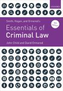 Cover of Smith, Hogan, and Ormerod's Essentials of Criminal Law