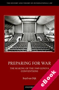 Cover of Preparing for War: The Making of the 1949 Geneva Conventions (eBook)