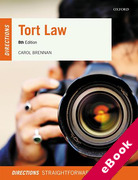 Cover of Tort Law Directions (eBook)