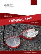 Cover of Complete Criminal Law: Texts, Cases and Materials
