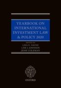 Cover of Yearbook on International Investment Law and Policy 2020