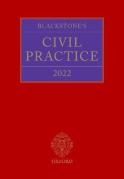 Cover of Blackstone's Civil Practice 2022