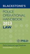 Cover of Blackstone's Police Operational Handbook 2023: Law