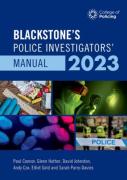 Cover of Blackstone's Police Investigators' Manual and Workbook 2023