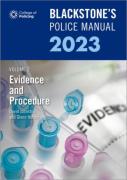 Cover of Blackstone's Police Manual 2023 Volume 2: Evidence and Procedure