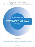 Cover of Concentrate: Commercial Law - Revision and Study Guide