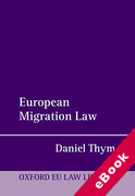 Cover of European Migration Law (eBook)