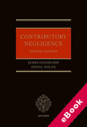 Cover of Contributory Negligence (eBook)