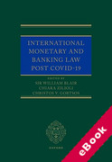 Cover of International Monetary and Banking Law Post COVID-19 (eBook)