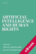 Cover of Artificial Intelligence and Human Rights (eBook)