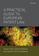 Cover of A Practical Guide to European Patent Law