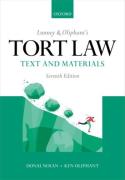 Cover of Lunney & Oliphant's Tort Law: Text and Materials