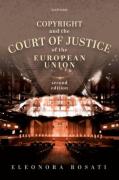 Cover of Copyright and the Court of Justice of the European Union