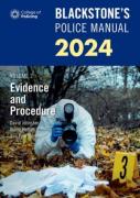 Cover of Blackstone's Police Manual 2024 Volume 2: Evidence and Procedure