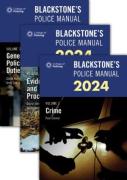 Cover of Blackstone's Police Manuals 2024: Three Volume Pack