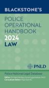 Cover of Blackstone's Police Operational Handbook 2024: Law
