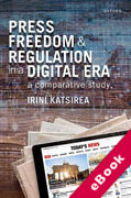 Cover of Press Freedom and Regulation in a Digital Era: A Comparative Study (eBook)