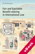 Cover of Fair and Equitable Benefit-sharing in International Law (eBook)