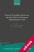 Cover of General Principles and Sector-Specific Rules in European Administrative Laws (eBook)