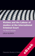 Cover of Victims and the Labour of Justice at the International Criminal Court: The Blame Cascade (eBook)