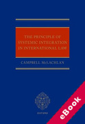 Cover of The Principle of Systemic Integration in International Law (eBook)