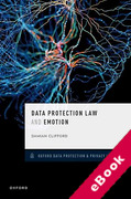 Cover of Data Protection Law and Emotion (eBook)