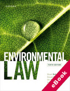 Cover of Environmental Law (eBook)