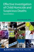 Cover of Effective Investigation of Child Homicide and Suspicious Deaths