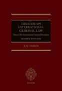 Cover of Treatise on International Criminal Law Volume III: International Criminal Procedure