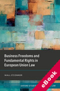 Cover of Business Freedoms and Fundamental Rights in European Union Law (eBook)